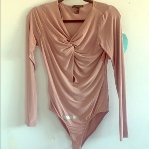 Pink bodysuit
